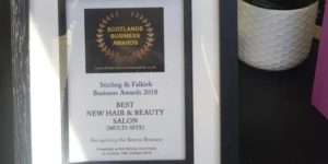 Lime Salon Falkirk wins award
